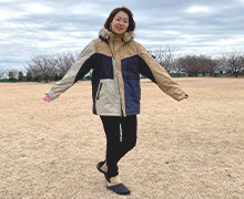 ロングシーズン着られる!ディアマジックダイレクトグラミテック綿防風防寒2WAYジャケット